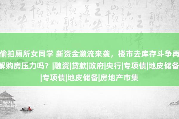 偷拍厕所女同学 新资金激流来袭，楼市去库存斗争再升级，能缓解购房压力吗？|融资|贷款|政府|央行|专项债|地皮储备|房地产市集